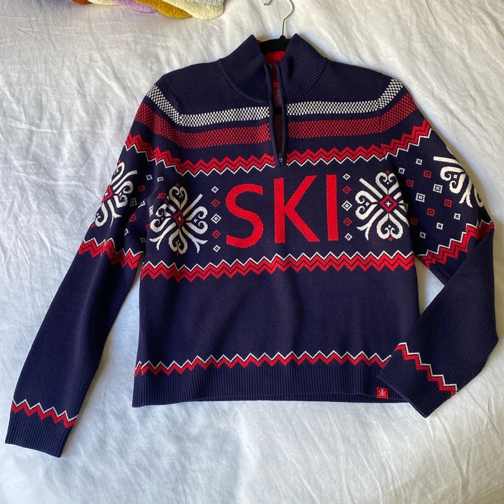 Apres Ski Quarter Zip Sweater